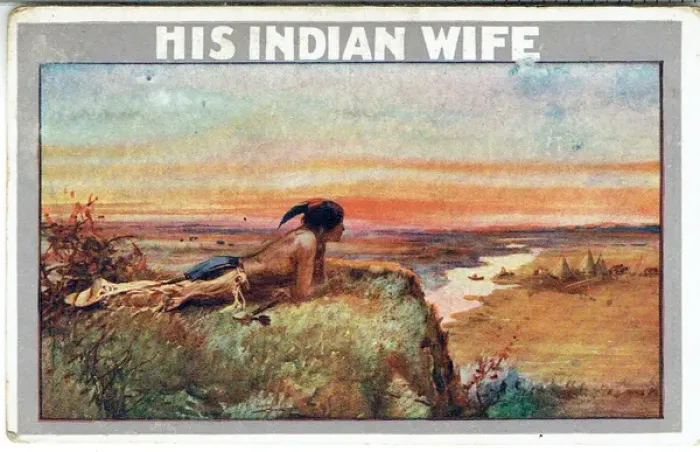 Framed Print : His Indian Wife by Emma Litchfield Framed Print : His Indian Wife by Emma Litchfield