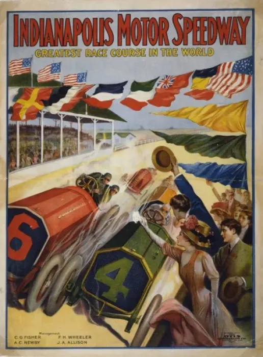 Framed Print : Indianapolis Motor Speedway, greatest race course in the wor Framed Print : Indianapolis Motor Speedway, greatest race course in the wor