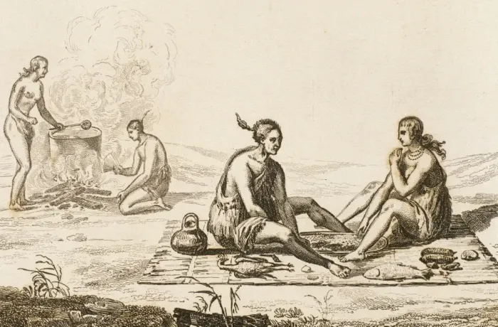 Framed Print : Indigenous peoples of the Americas. 16th century Framed Print : Indigenous peoples of the Americas. 16th century