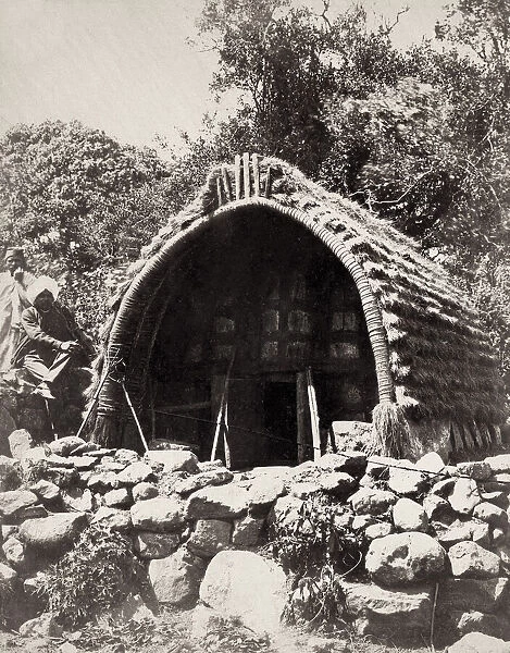 Indigenous Toda Hut, Paikara Tirari, India