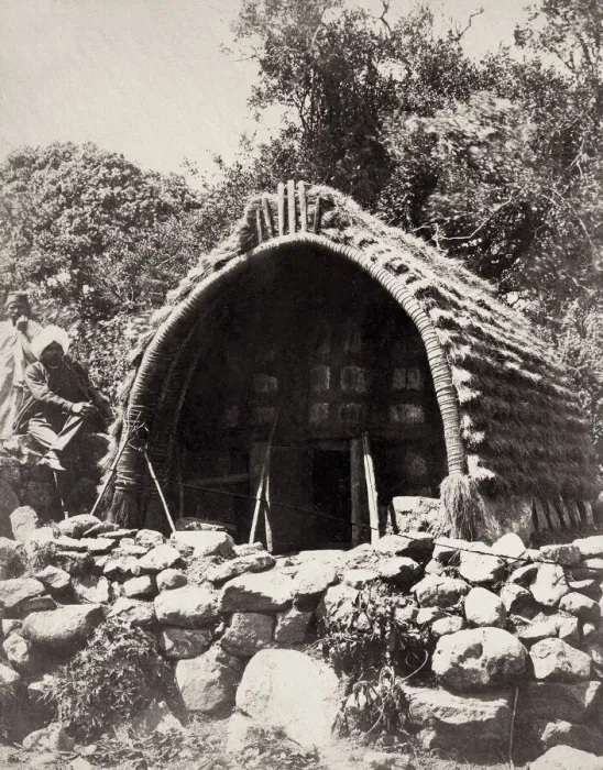 Framed Print : Indigenous Toda Hut, Paikara Tirari, India Framed Print : Indigenous Toda Hut, Paikara Tirari, India