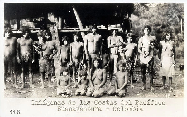 Indigenous Tribe from the Colombian Pacific Coast region
