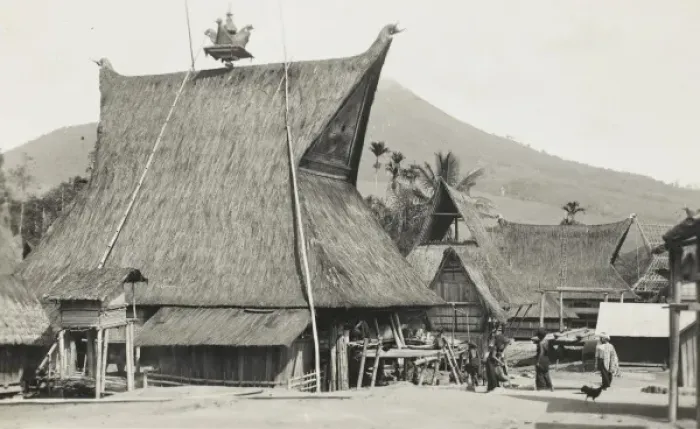 Framed Print : Indonesia - Batak House Framed Print : Indonesia - Batak House