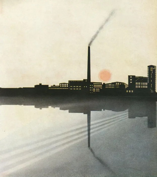 Framed Print : Industrial landscape Framed Print : Industrial landscape