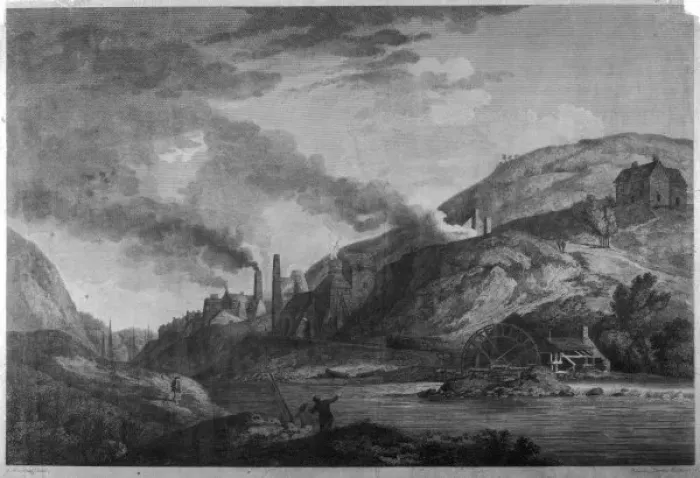 Framed Print : Industrial Landscape Framed Print : Industrial Landscape