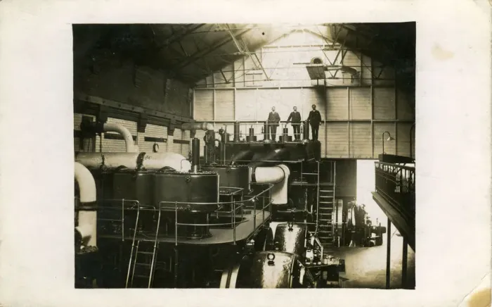 Framed Print : Industrial Turbine Hall, Edwardian Electricity Generator Framed Print : Industrial Turbine Hall, Edwardian Electricity Generator