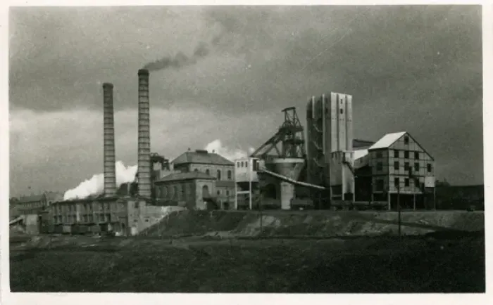 Framed Print : Industrial Works with Railway, Unknown location Framed Print : Industrial Works with Railway, Unknown location