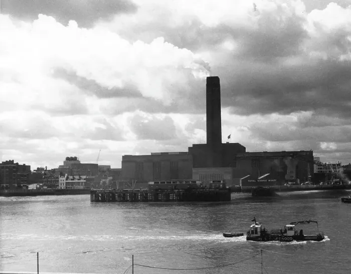 Framed Print : Industry Industrial Power Station Cegb London Framed Print : Industry Industrial Power Station Cegb London