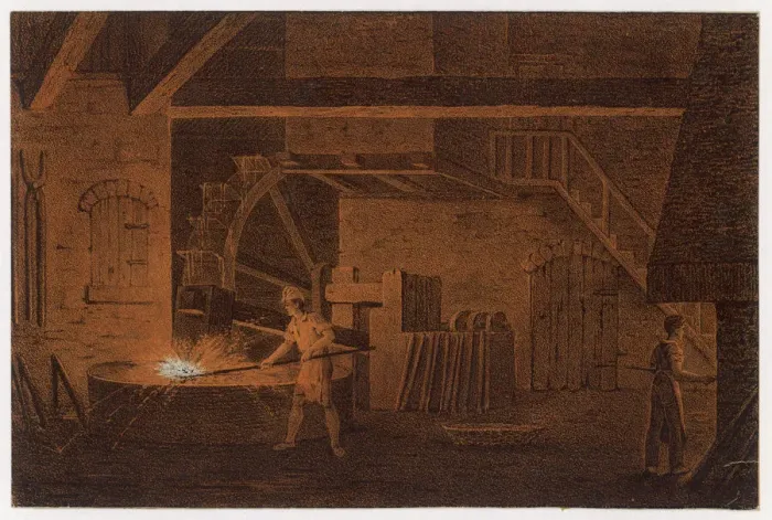 Framed Print : Industry / Metals / Iron Framed Print : Industry / Metals / Iron