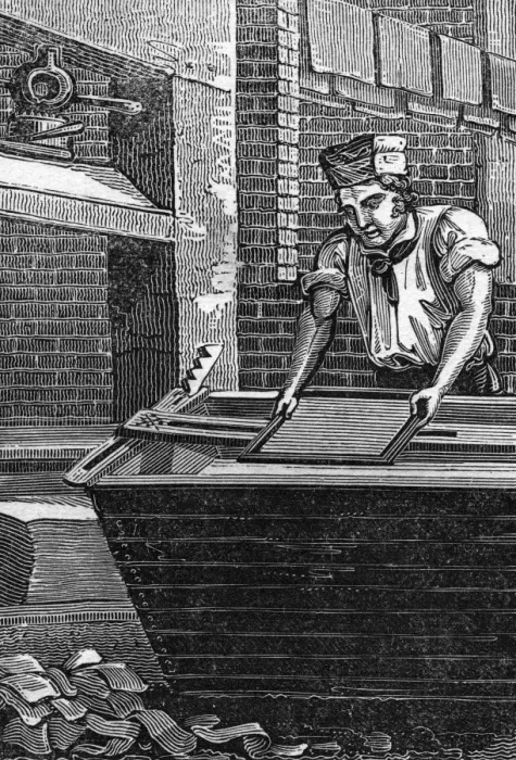 Framed Print : Industry / Paper 1827 Framed Print : Industry / Paper 1827