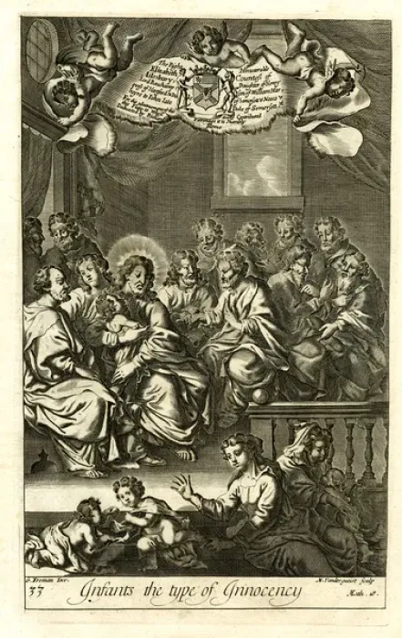Framed Print : Infants the type of Innocency Framed Print : Infants the type of Innocency