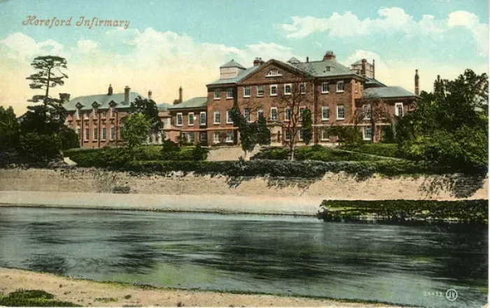 Framed Print : The Infirmary, Hereford, Herefordshire Framed Print : The Infirmary, Hereford, Herefordshire