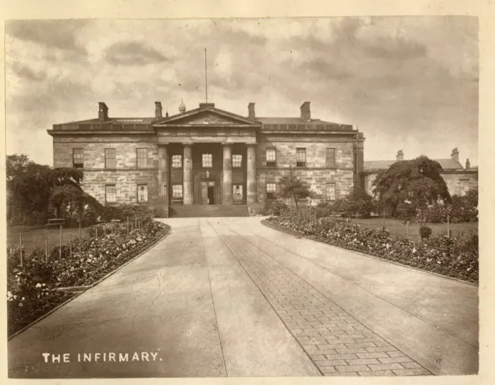 Framed Print : The Infirmary, Huddersfield, Yorkshire Framed Print : The Infirmary, Huddersfield, Yorkshire
