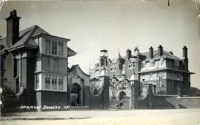 Framed Print : The Infirmary, Shirley, Hampshire Framed Print : The Infirmary, Shirley, Hampshire
