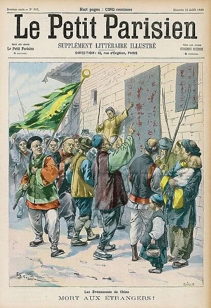 Inflammatory posters during the Boxer Rebellion