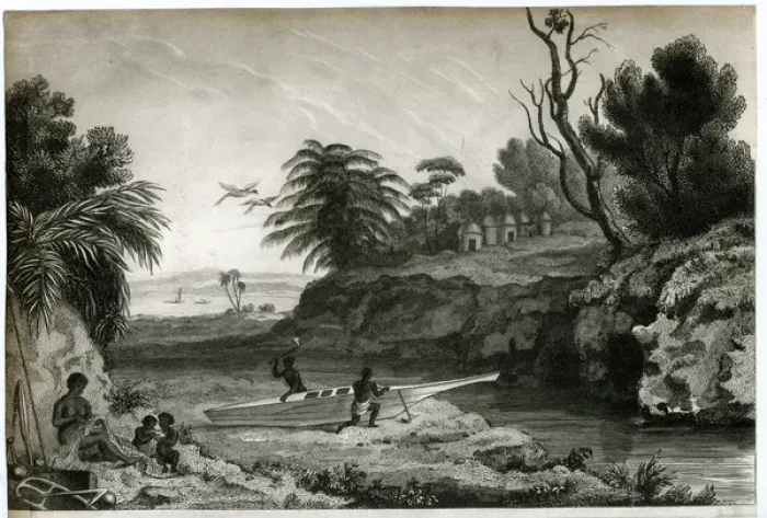 Framed Print : Inhabitants of New Caledonia, South Pacific Framed Print : Inhabitants of New Caledonia, South Pacific