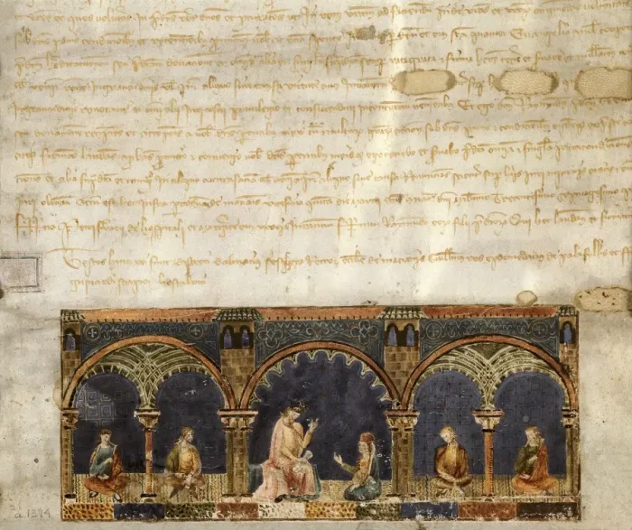 Framed Print : Inheritance documents from Hostalrich. Catalan-Aragonese Framed Print : Inheritance documents from Hostalrich. Catalan-Aragonese