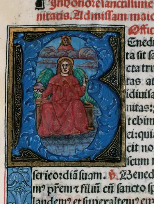 Framed Print : Initial. Missal Framed Print : Initial. Missal
