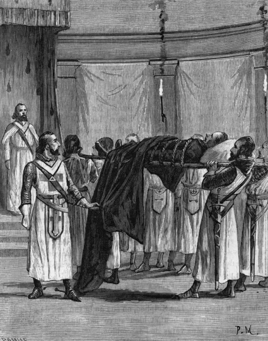 Framed Print : Initiation of the Sovereign Commander of the Temple Framed Print : Initiation of the Sovereign Commander of the Temple