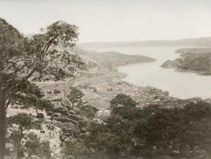 Framed Print : Inland Sea, Onomichi, Bingo, Japan, c. 1880 s Framed Print : Inland Sea, Onomichi, Bingo, Japan, c. 1880 s