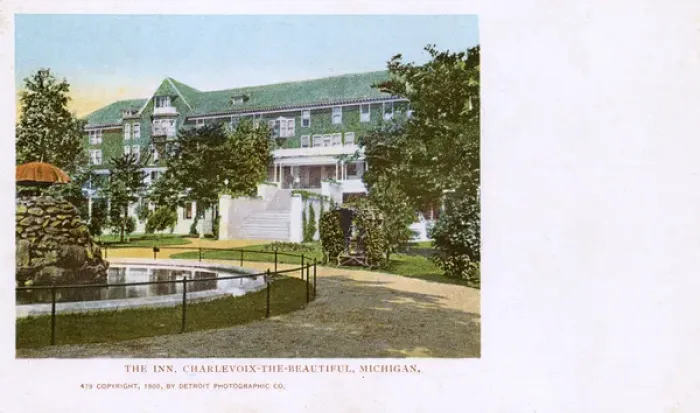 Framed Print : The Inn at Charlevoix, Michigan, USA Framed Print : The Inn at Charlevoix, Michigan, USA