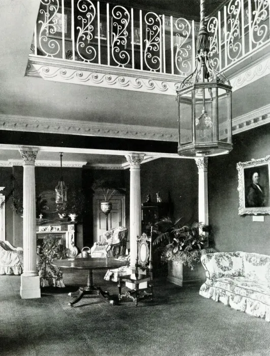 Framed Print : Inner Hall, Ranelagh House, Chelsea, London Framed Print : Inner Hall, Ranelagh House, Chelsea, London