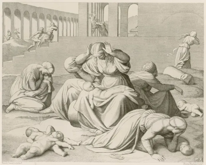 Framed Print : Innocents Massacvred Framed Print : Innocents Massacvred