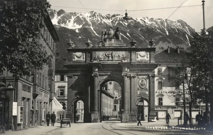 Framed Print : Innsbruck, Austria - The Triumphal Arch Framed Print : Innsbruck, Austria - The Triumphal Arch