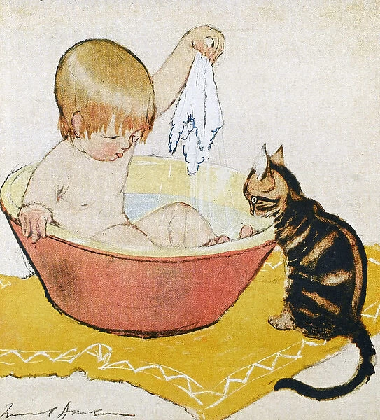 Inquisitive Pussy! by Muriel Dawson