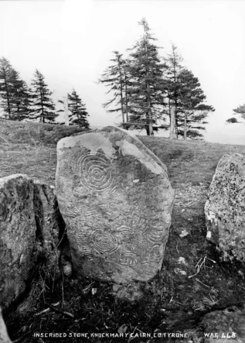Framed Print : Inscribed Stone, Knockmany Cairn, Co Tyrone Framed Print : Inscribed Stone, Knockmany Cairn, Co Tyrone