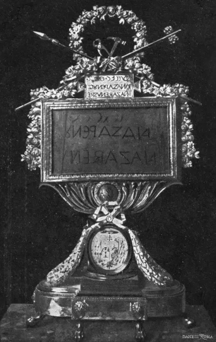 Framed Print : Part of the Inscription from the True Cross Framed Print : Part of the Inscription from the True Cross
