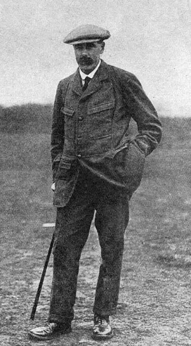 Framed Print : (insert)Golfer James Braid at Walton Heath Golf Club Framed Print : (insert)Golfer James Braid at Walton Heath Golf Club