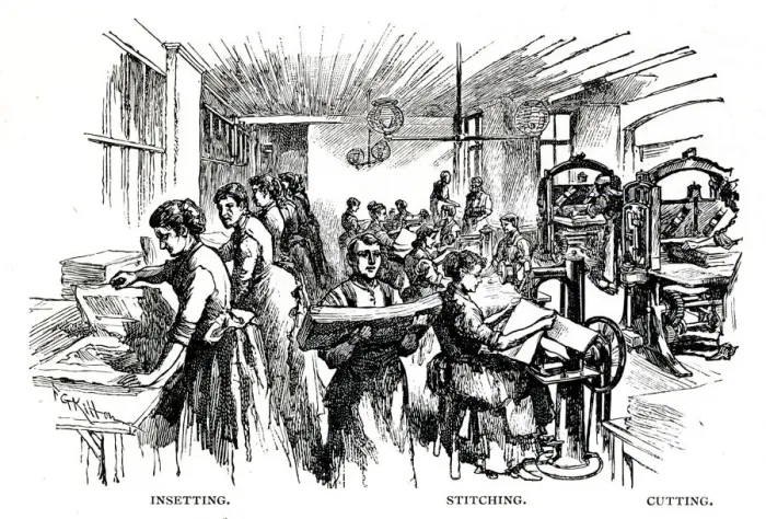 Framed Print : Insetting, Stitching and Cutting, Black & White magazine Framed Print : Insetting, Stitching and Cutting, Black & White magazine