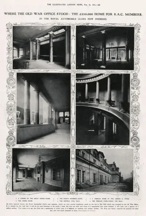 Framed Print : Inside of the old War Office