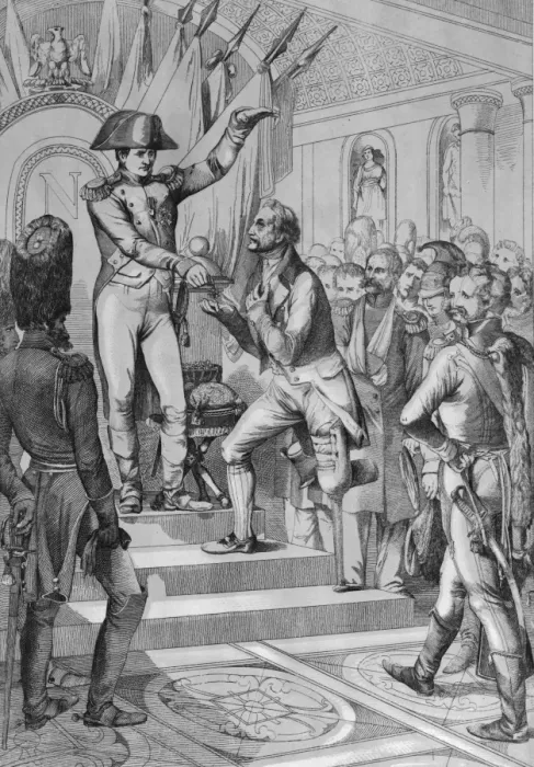 Framed Print : Institution of the Legion of Honor - France, 1802 die stiftu Framed Print : Institution of the Legion of Honor - France, 1802 die stiftu