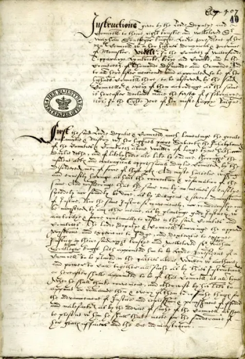 Framed Print : Instructions for Munster 1565 Framed Print : Instructions for Munster 1565