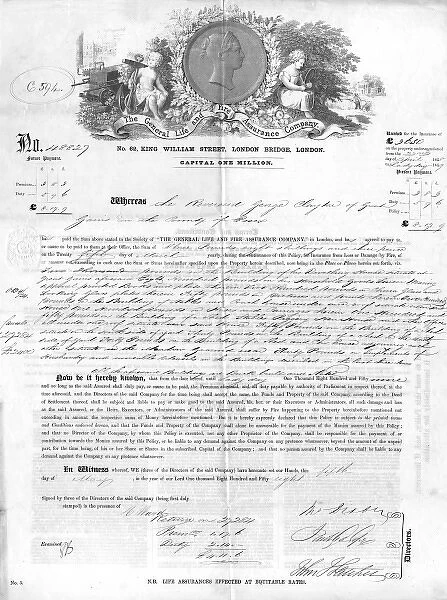 Insurance Policy 1858