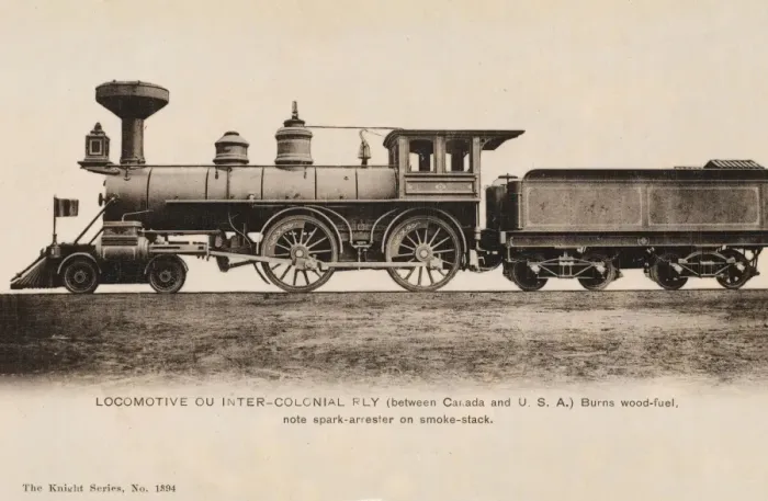 Framed Print : Inter-Colonial Railway Framed Print : Inter-Colonial Railway
