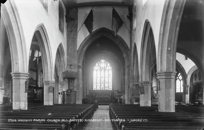Framed Print : Interior of All Saints Parish Church Framed Print : Interior of All Saints Parish Church