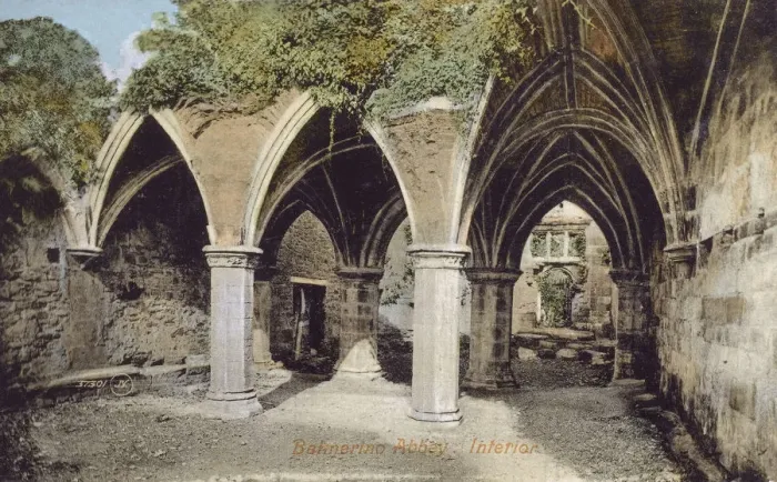 Framed Print : Interior of Balmerino Abbey, Scotland Framed Print : Interior of Balmerino Abbey, Scotland