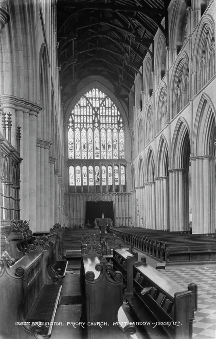 Framed Print : Interior of Bridlington Priory Church Framed Print : Interior of Bridlington Priory Church
