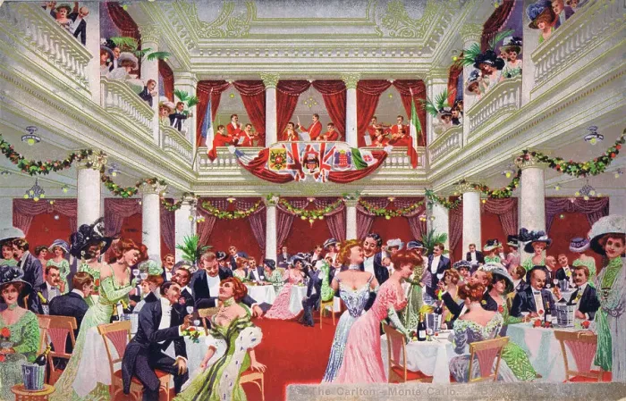 Framed Print : Interior of the Carlton Restaurant or Club in Monte Carlo Framed Print : Interior of the Carlton Restaurant or Club in Monte Carlo