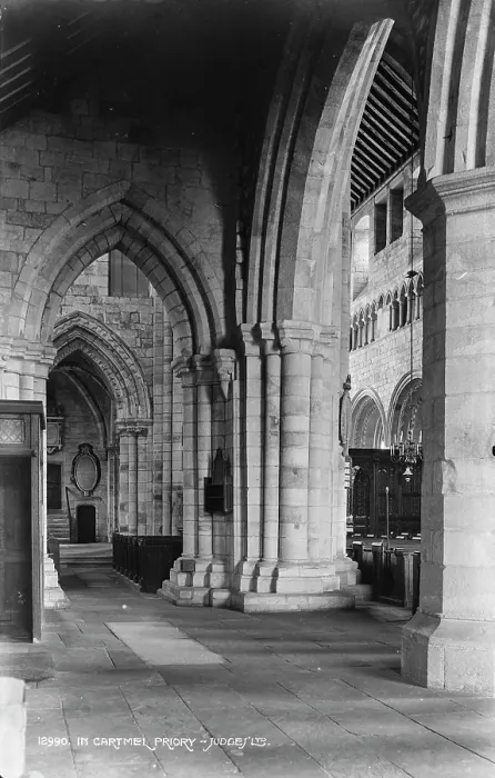 Framed Print : Interior of Cartmel Priory Framed Print : Interior of Cartmel Priory