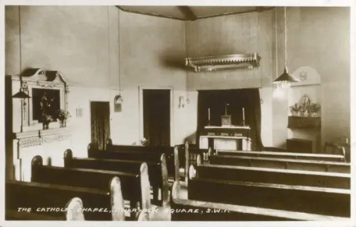Framed Print : Interior of the Catholic Chapel, Warwick Square Framed Print : Interior of the Catholic Chapel, Warwick Square
