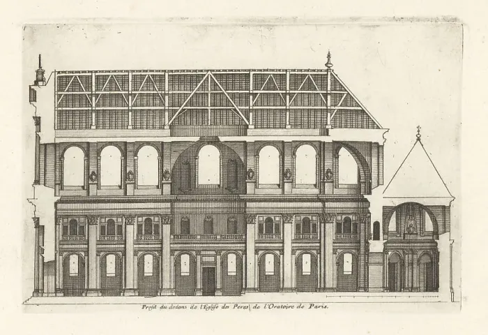 Framed Print : Interior of the Church of the Oratoire du Louvre, Paris Framed Print : Interior of the Church of the Oratoire du Louvre, Paris