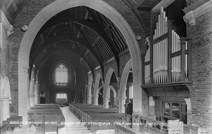 Framed Print : Interior of the Church of St. Ethelburga Framed Print : Interior of the Church of St. Ethelburga
