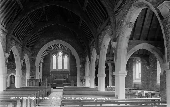 Framed Print : Interior of the Church of St. Ethelburga Framed Print : Interior of the Church of St. Ethelburga