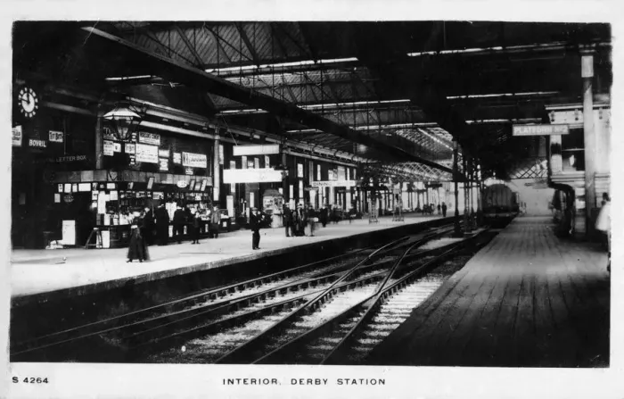Framed Print : The Interior of Derby Station Framed Print : The Interior of Derby Station