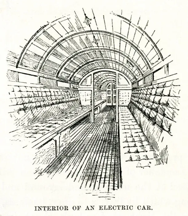 Framed Print : Interior of electric underground train, City Line, London Framed Print : Interior of electric underground train, City Line, London