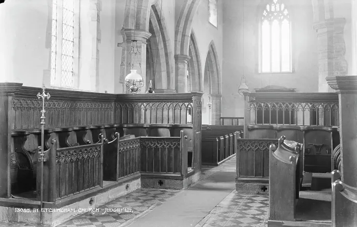 Framed Print : Interior of Etchingham Church Framed Print : Interior of Etchingham Church